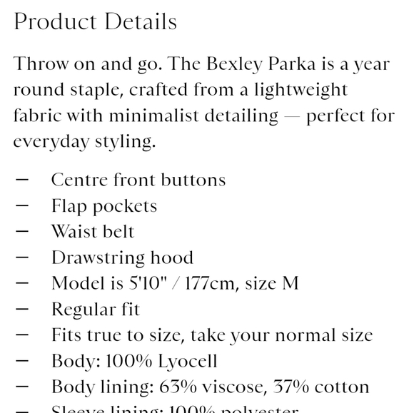 All Saints Bexley Parka - Picture 4 of 15